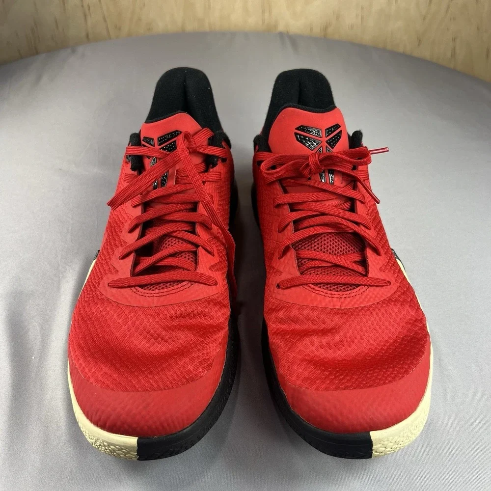 Nike Kobe Mamba Focus Men's 12 AJ5899-600 Red Black Basketball Sneakers Shoes - Picture 11 of 16
